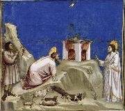 Joachim's Sacrificial Offering GIOTTO di Bondone